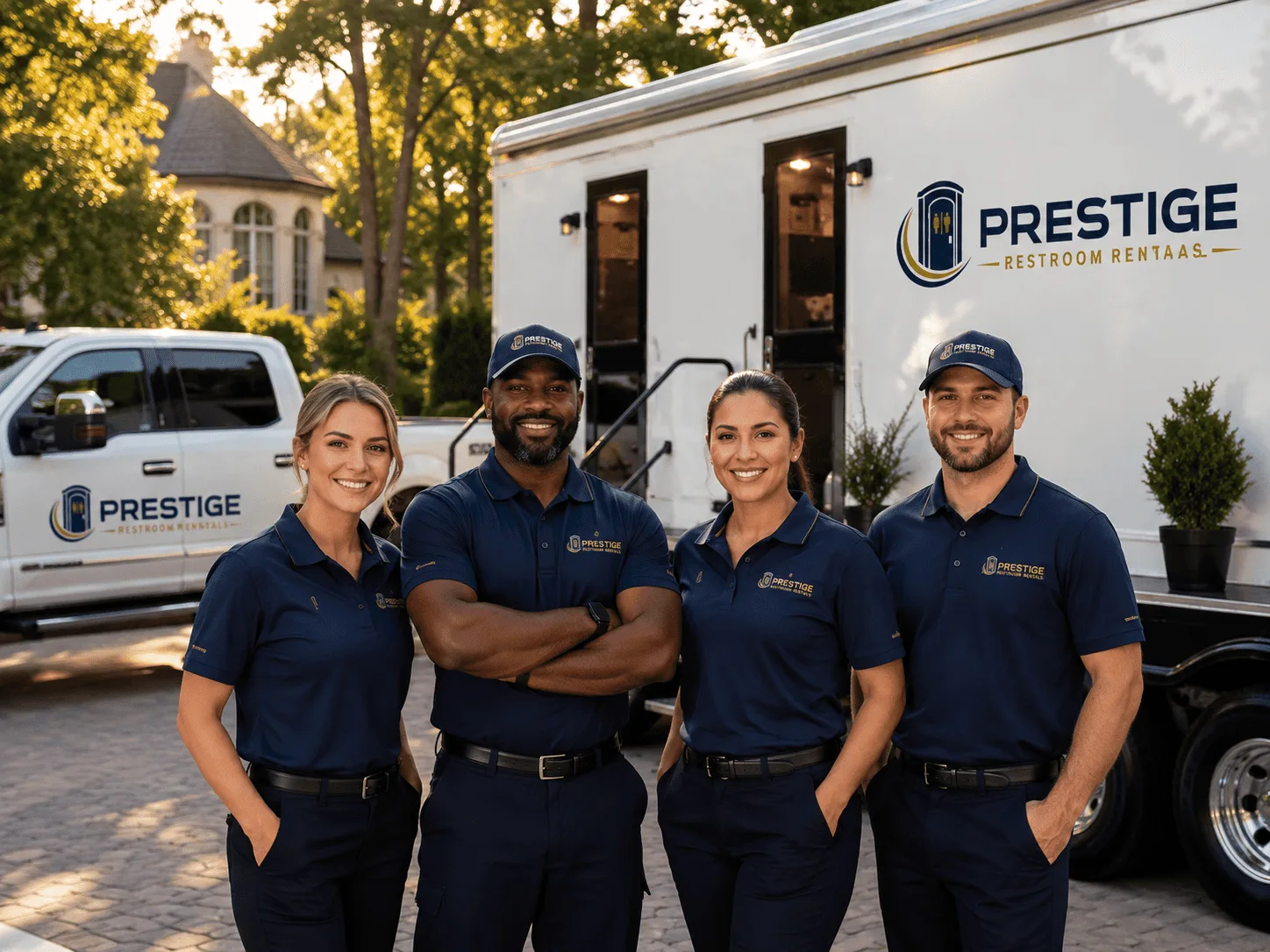 Trusted Luxury Portable Restrooms company in Iowa, LA